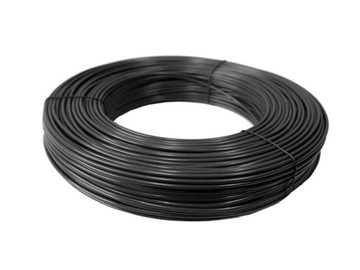 Drut naciągowy powlekany Siatex 200 m x 3,5 mm - antracyt