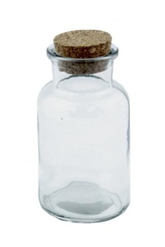 Butelka szklana z korkiem buteleczka 175 ml