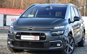 Citroen Grand C4 Picasso II Grand Picasso Facelifting 2.0 BlueHDi 150KM 2017 Citroen C4 Grand Picasso FULLED skora Blis alusy LINNE ASSIST Idealny Pano, zdjęcie 9