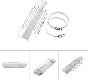 ХРОМИРОВАННАЯ КРЫШКА ВАЛА, ВЫХЛОПНОЙ ТРУБЫ