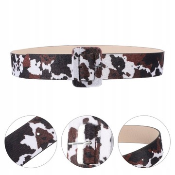 1 шт. поясной ремень женский из искусственной кожи с узором