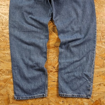 Spodnie Jeansowe LEVIS 550 Niebieskie Proste Dżins Jeans 38x30