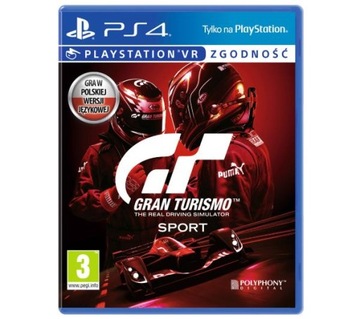 Gran Turismo Sport PS4 PL VR