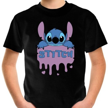 T-SHIRT KOSZULKA DLA DZIECKA STITCH 116 SUPER JAKOŚĆ