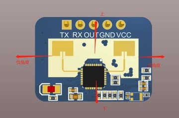 HLK-LD2410C Датчик присутствия BLE/UART, 24 ГГц, «умный дом»