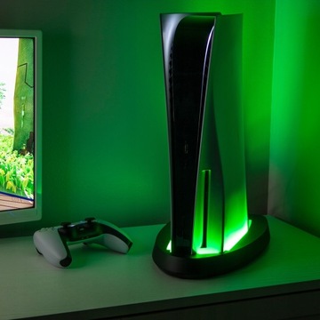 ПОДСТАВКА ДЛЯ PLAYSTATION 5, ДОК-СТАНЦИЯ, ПОДСТАВКА С LED-подсветкой