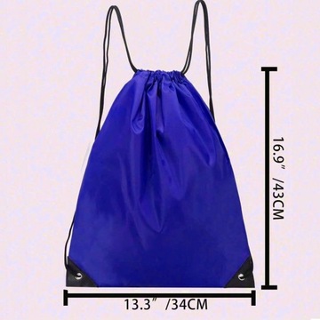 PLECAK WOREK DO SZKOŁY NA WYCIECZKĘ WF BUTY OBUWIE WORKOPLECAK