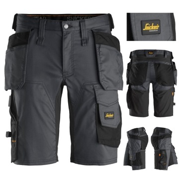 Spodenki robocze krótkie Snickers 6141 Stretch 56