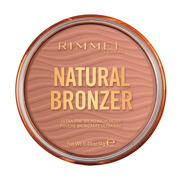 RIMMEL bronzer do twarzy z drobinkami 001 14g