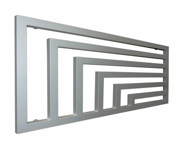 GRZEJNIK DEKORACYJNY OMEGA 520/1200 STALOWY STRUKTURA 580W POZIOMY
