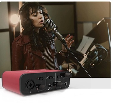 USB-C interfejs audio SPA-I01 do mikrofonu do podcastów streamingu nagrań