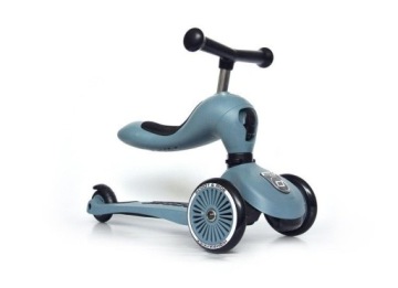 Шлем SCOOTANDRIDE + Highwaykick1 Мотоцикл и самокат 2 в 1, 1–5 лет, сталь