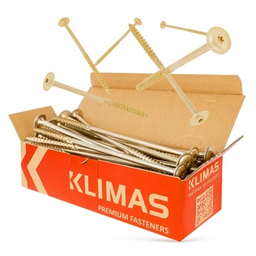 Wkręty Do Drewna Ciesielskie 10x260 Torx Podkładkowe Talerzowe Krokwi Śruby