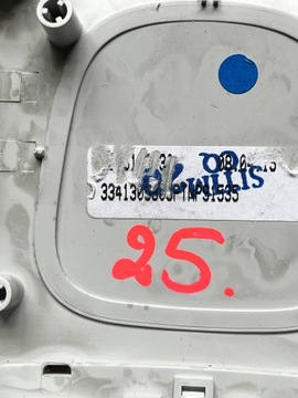 25 FIAT 500X 500 LAMPA POLSTROVÁNÍ OSVĚTLENÍ KABINY