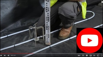 Ориентиры для наливной стяжки - оцинкованные