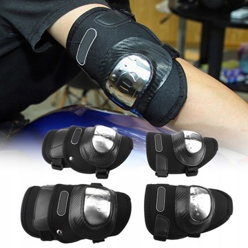 Набор наколенников из нержавеющей стали, 4 шт./компл.