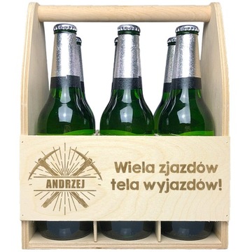 SKRZYNKA NA PIWO PREZENT DLA GÓRNIKA NA BARBÓRKĘ