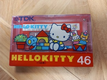 TDK HELLO KITTY 46A Kaseta magnetofonowa