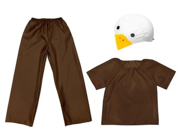 ШЛЯПА ОРЛА, КОСТЮМ ПТИЦЫ, БЕЛАЯ