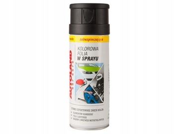 FOLIA W SPRAYU CZARNY MAT CZARNA MATOWA 400ml