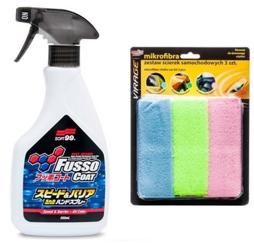 SOFT99 FUSSO COAT SPEED & BARRIER SPRAY WOSK