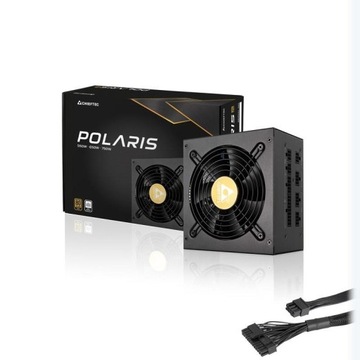 Modularny zasilacz CHIEFTEC 750W PPS-750FC Polaris 80+ Gold