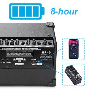 Акустический усилитель с Bluetooth, USB, битой COOLMUSIC BP40