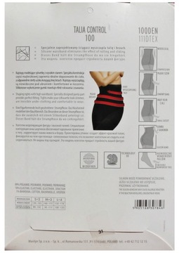 Корректирующие колготки MARILYN TALIA CONTROL 100, размер 2