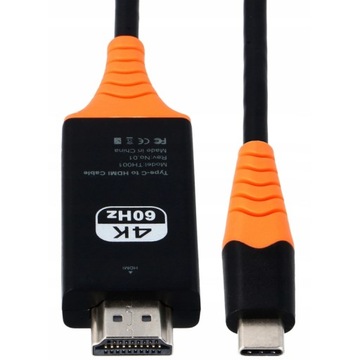 Кабель USB C — HDMI 2.0 2 м UHD 4K/60 Гц MHL для MacBook