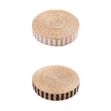 2x Poduszka Podłogowa Mata Tatami Słoma
