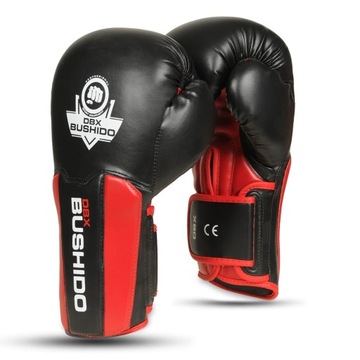 RĘKAWICE BOKSERSKIE SPARINGOWE USZTYWNIENIE NADGARSTKA DBX BUSHIDO B-3 10oz