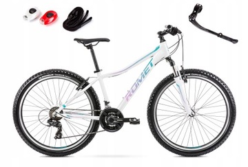 MTB ROMET JOLENE 6.1 26 ГОРНЫЙ ВЕЛОСИПЕД SHIMANO ALU С ОСВЕЩЕНИЕМ СВОБОДНАЯ СТОЙКА