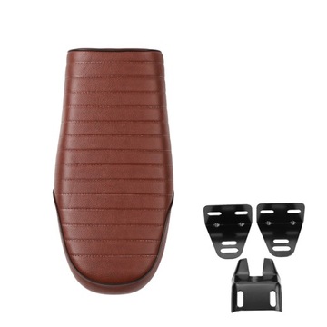 Motocykl PU skóra Vintage Cafe Racer siedzisko