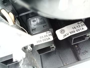 VW Passat B6 roletka schowek cup holder panel Taxi