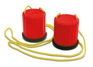 Ходули-ведра детские, противоскользящие, 4 пары Ходьба на ведрах.