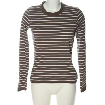 TCHIBO / TCM Koszulka w paski Rozm. EU 36 brązowy