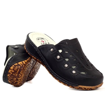 ШЛЕПАНЦЫ ЖЕНСКИЕ ОРТОПЕДИЧЕСКИЕ ИЗ ЛЕГКОЙ ШИТОЙ КОЖИ