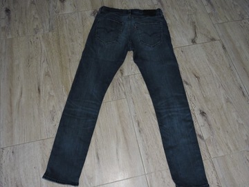 LEVIS premium spodnie jeansowe rurki rozm 32/32