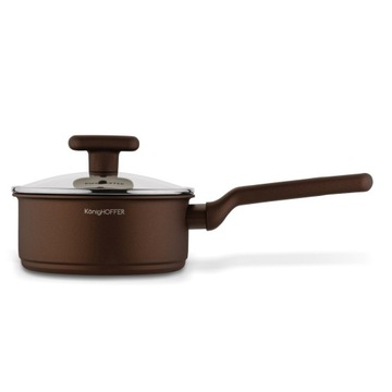 Zestaw 3x GARNEK Rondel PATELNIA CERAMICZNA Indukcja Konighoffer Reno 10el
