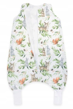 СПАЛЬНЫЙ МЕШОК УТЕПЛЕННЫЙ НА НОЖКАХ 86-104 М УЗОРЫ!