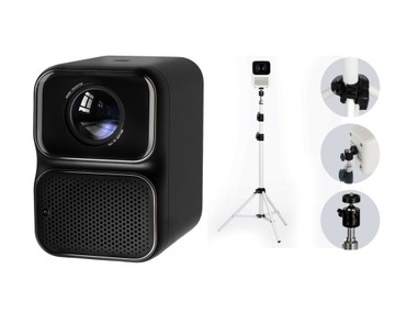 Projektor Wanbo TT Auto Focus 650lm Android + STATYW do projektora 170cm