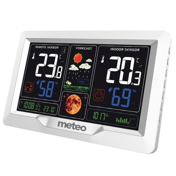 МЕТЕОСТАНЦИЯ С DCF METEO SP100 С 2 ДАТЧИКАМИ