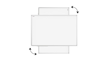 Магнитная доска сухого стирания 120х80.