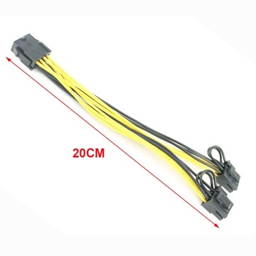 Разветвитель питания VGA PCI-E 6PIN на 2x6+2PIN