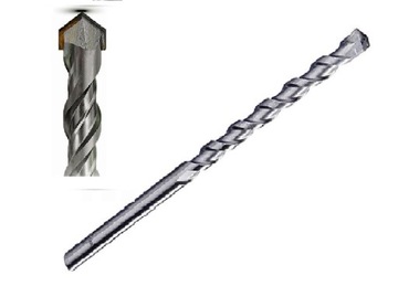 Wiertło do Betonu twarde Widiowe Polskiej Firmy Średnica 8mm Długość 120mm