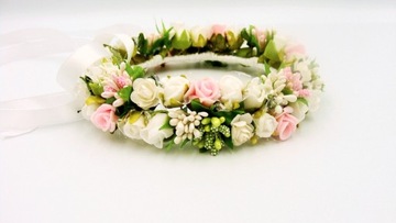 wianek komunijny na kok,wianki komunijne,na koczek