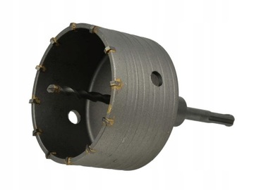 OTWORNICA DIAMENTOWA DO MURU BETONU FREZ KORONKA 100MM SDS+