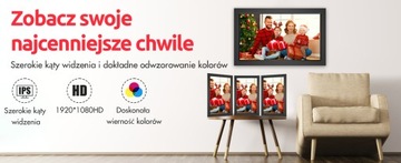 Цифровая фоторамка HDeye FRAMEO Wi-Fi 15,6 дюйма, 32 ГБ, высококачественная панель