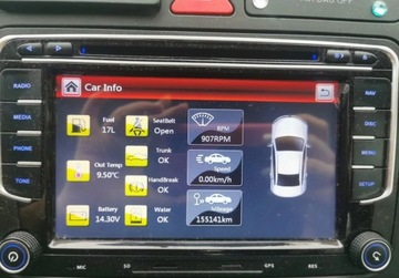 Volkswagen Golf Plus I 1.6 i 102KM 2006 Volkswagen Golf Plus 1.6BenzynaMpiniski przebiegsuper stan 1.6 Benzyna, zdjęcie 5