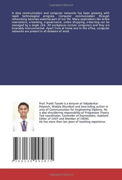 Tawde, Pratik Data Communication and Computer Network: Emerging Trends in C